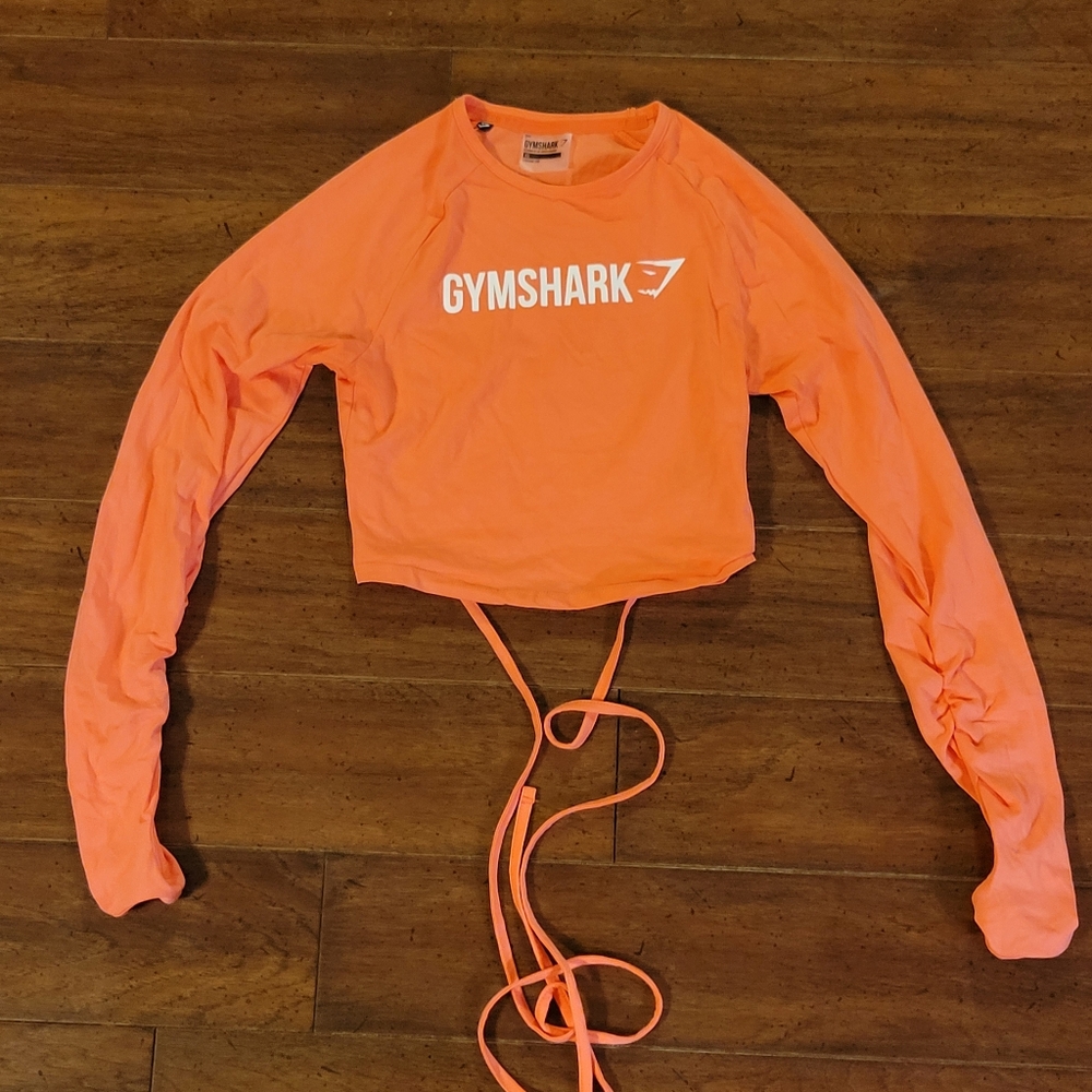 Gym Shark Long Sleeve Crop Top